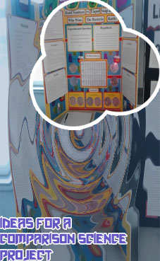 Science fair comparison ideas