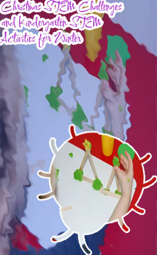 Winter stem kindergarten